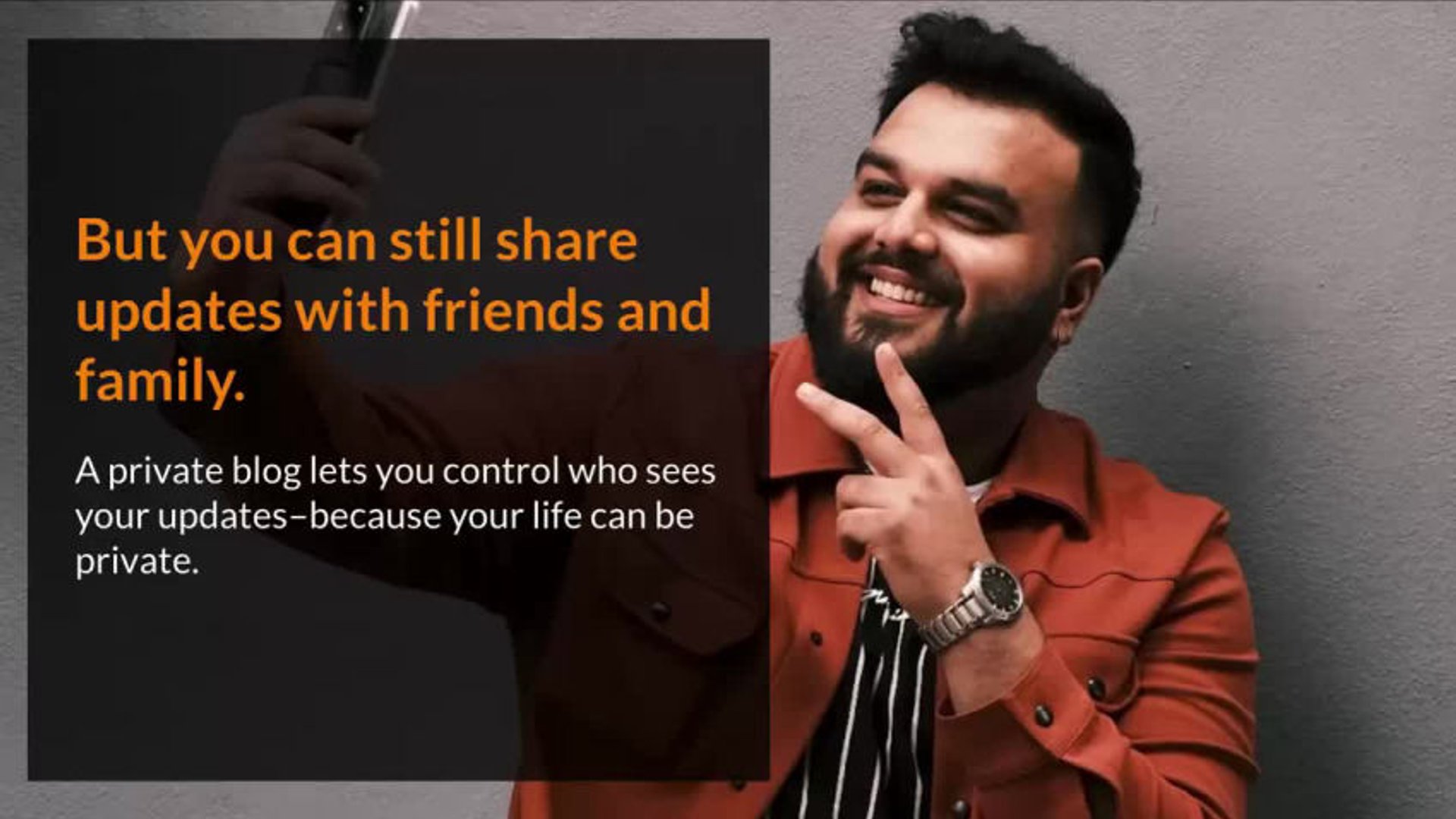 Lightning talk: Private blogs are a better social internet