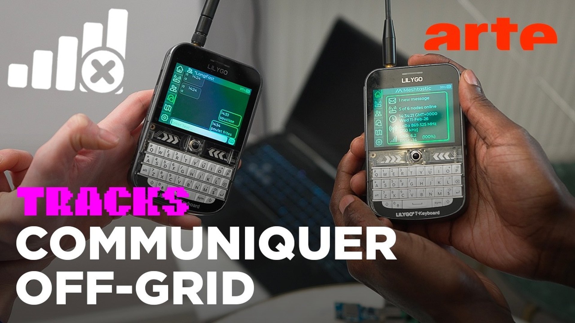 Pas d’antenne 5G, pas d’internet : communiquer sous les radars avec les réseaux mesh | Tracks | ARTE