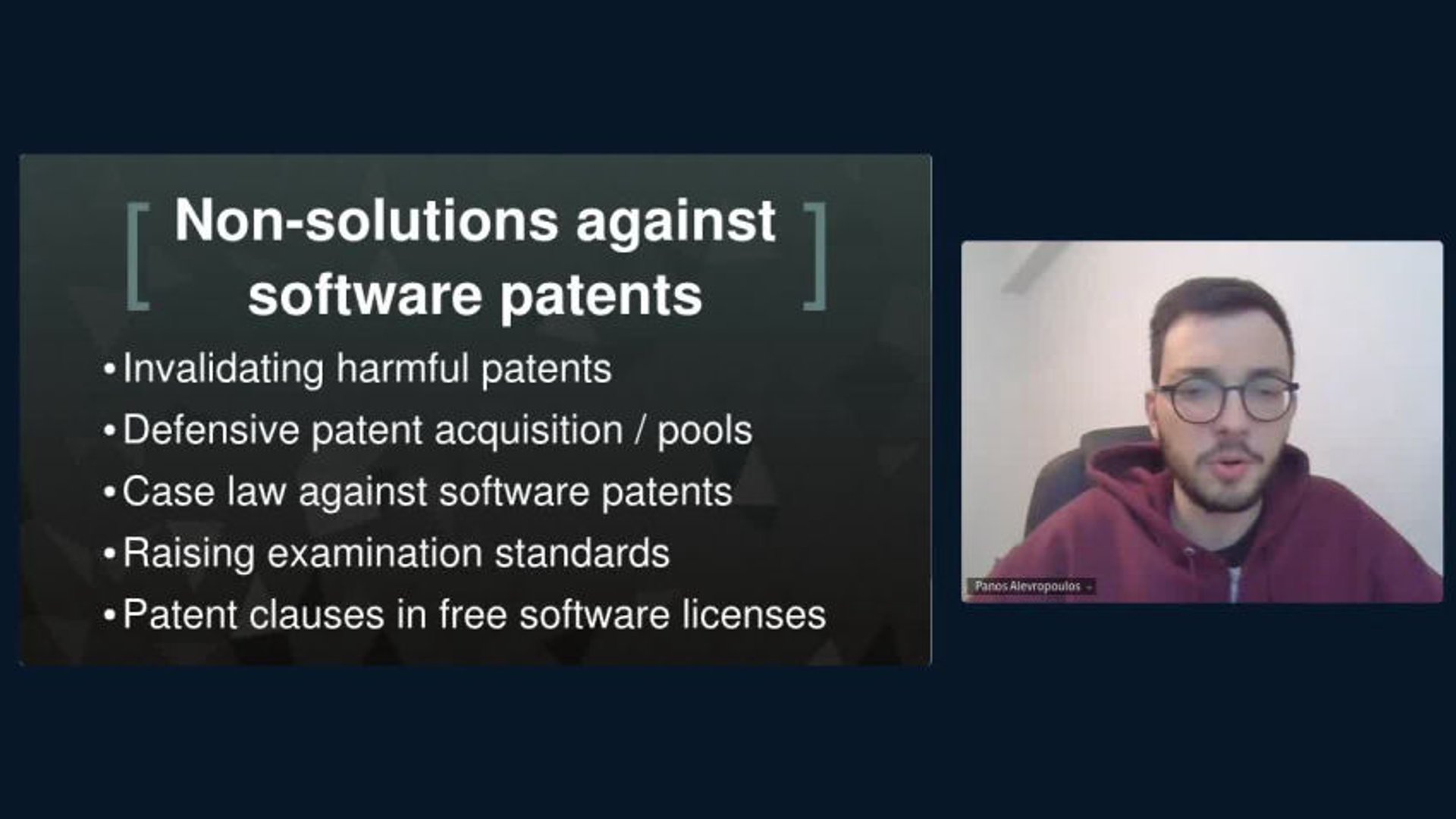 The state of software patents in 2022