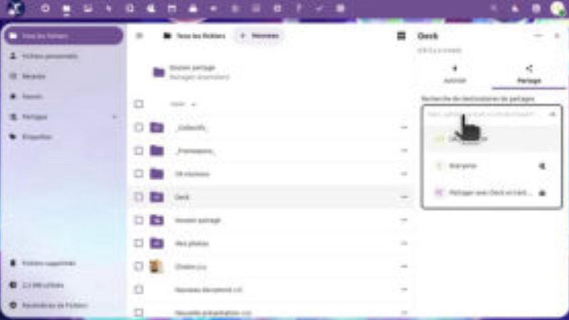Vidéo d'onboarding Framaspace