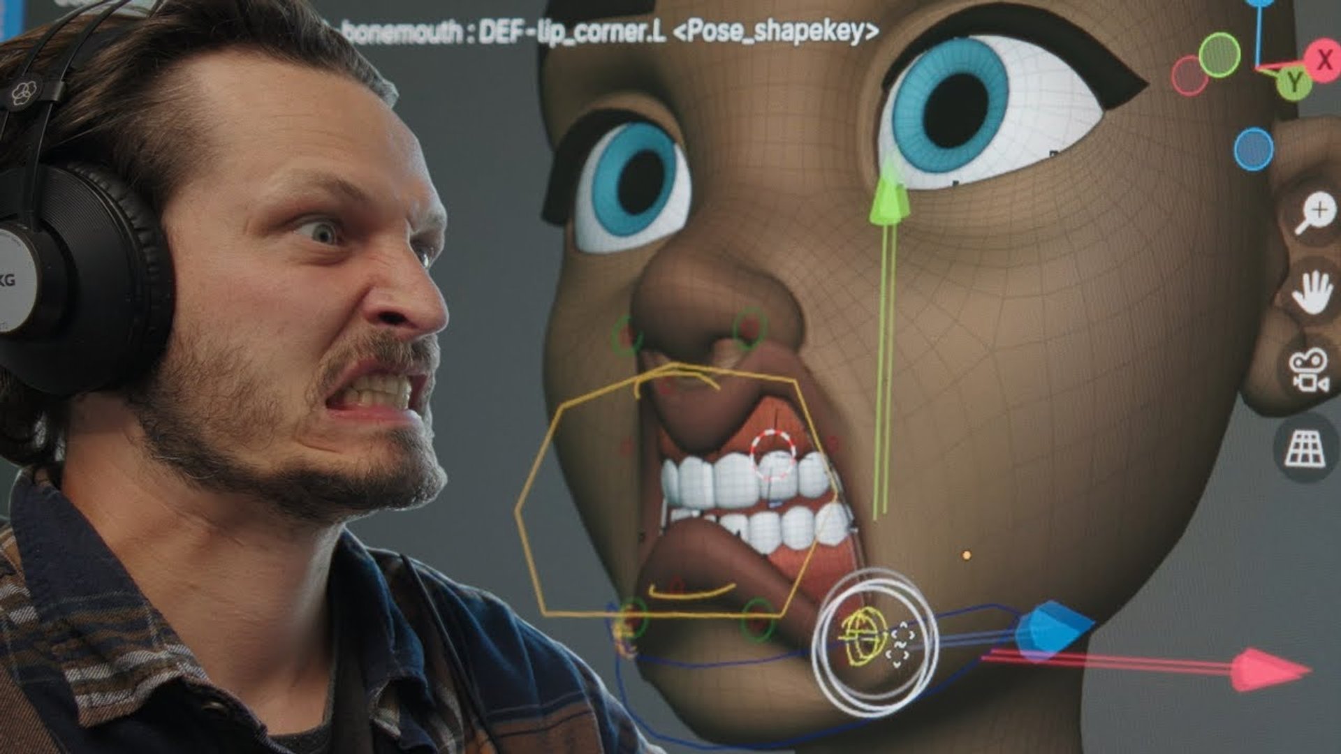 Ribbon Mouths - Blender Studio Log 22