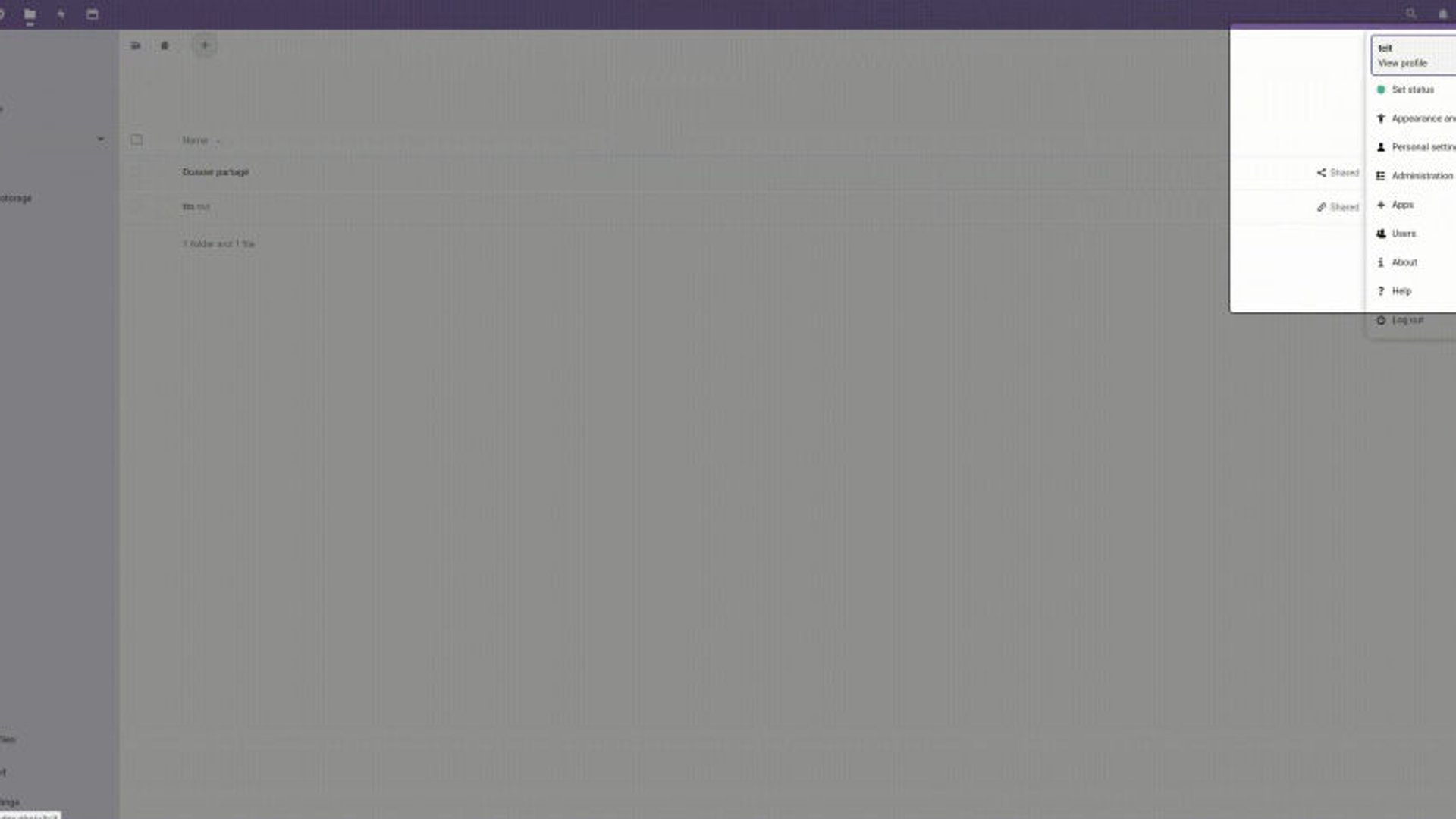 Proof of Concept IntroJs on Nextcloud