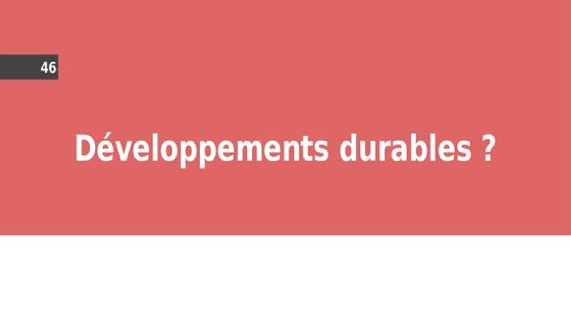 04.06 Développement durable ? 