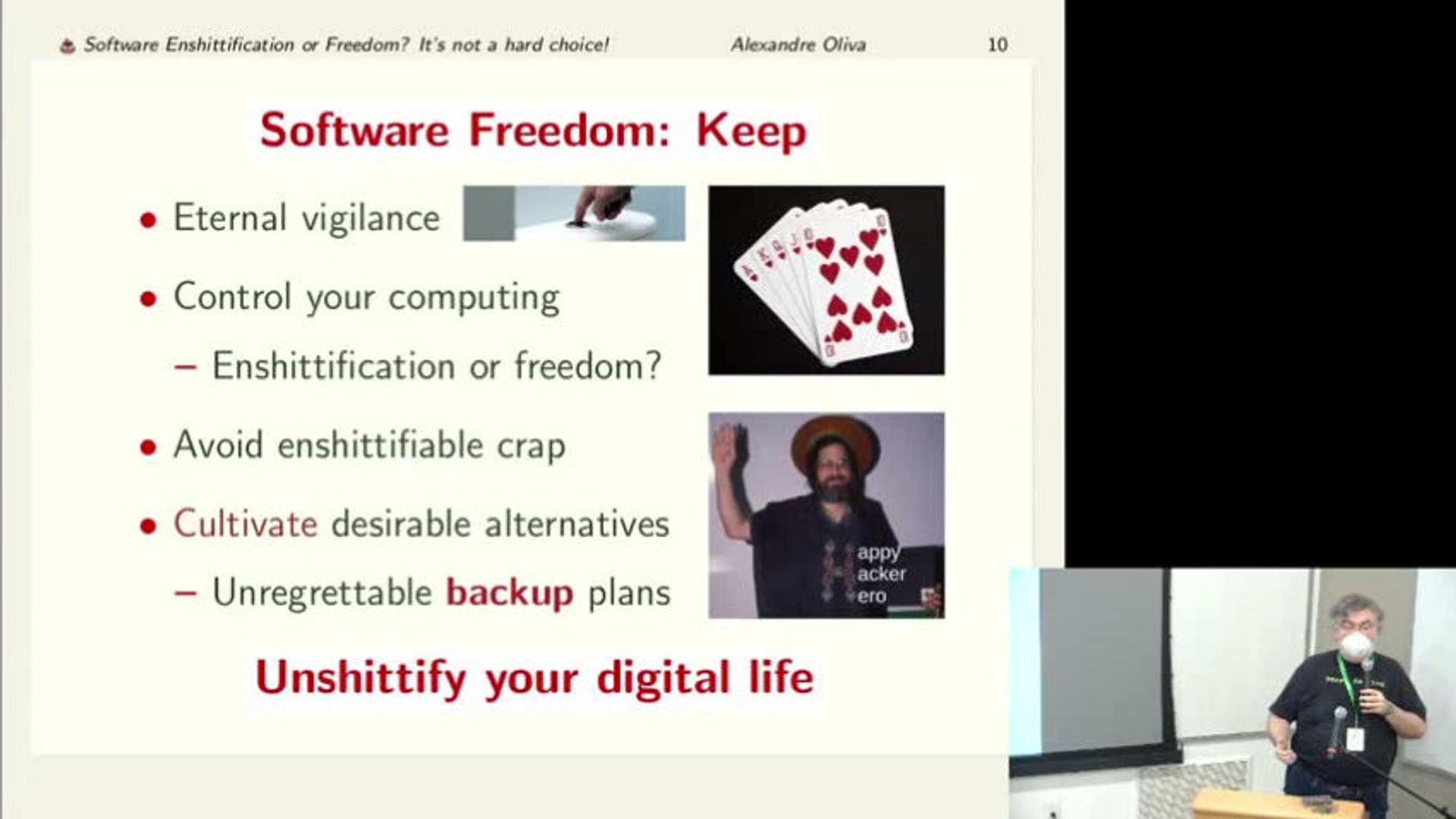 Software enshittification or freedom? It's not a hard choice!