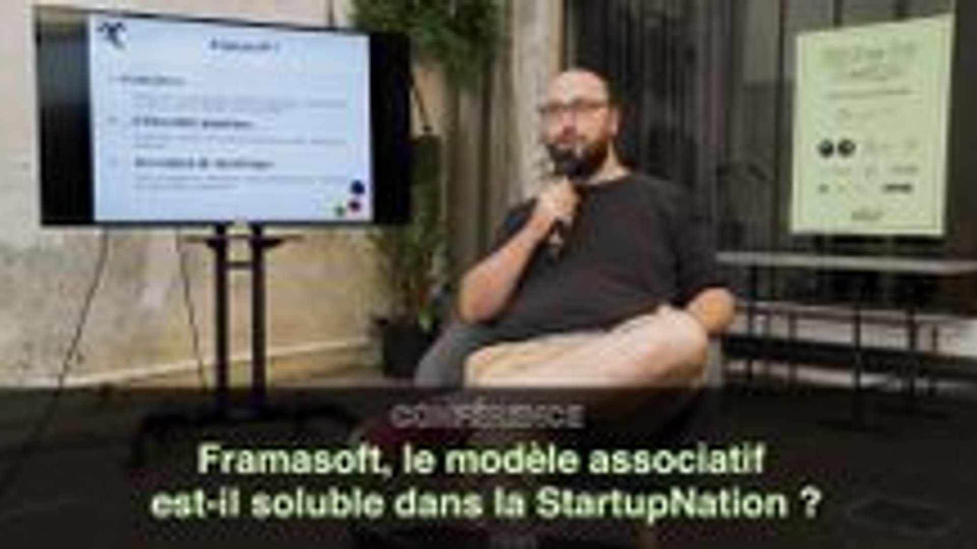 Framasoft, le modèle associatif est-il soluble dans la #StartupNation ? Pierre-Yves Gosset - Ethics by design