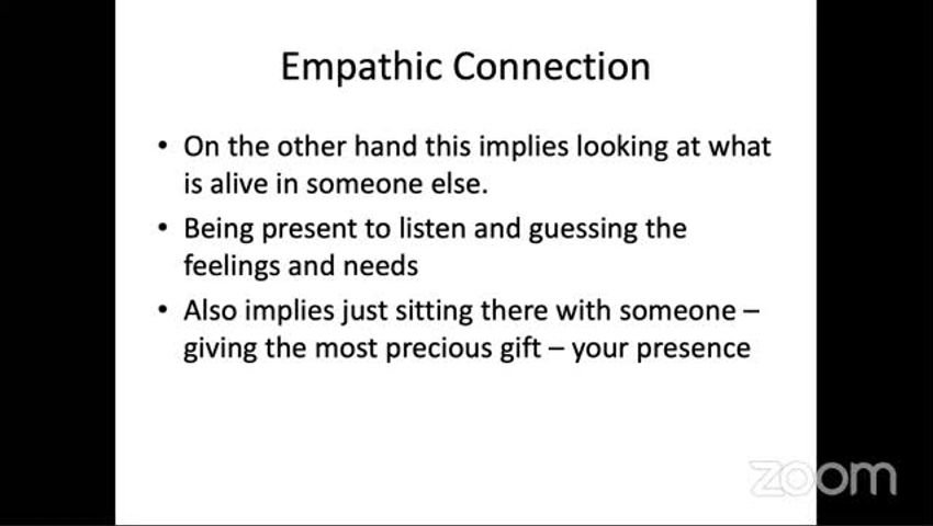 NVC & Centering Justice: Empathy & Empathetic Connection 