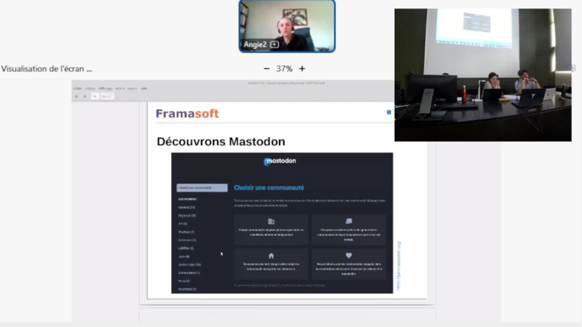 Masterclasse M2 IMST EISO "Centralisation et (re)décentralisation d'Internet" - Fédiverse et CHATONS