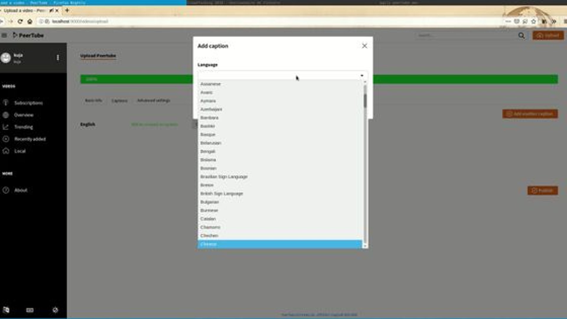 PeerTube - Subtitles demonstration