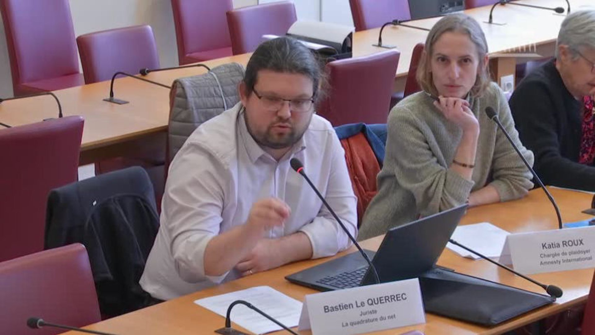 Commission d'enquête sur les vulnérabilités du secteur du numérique en France : audition du 25 mars 2026