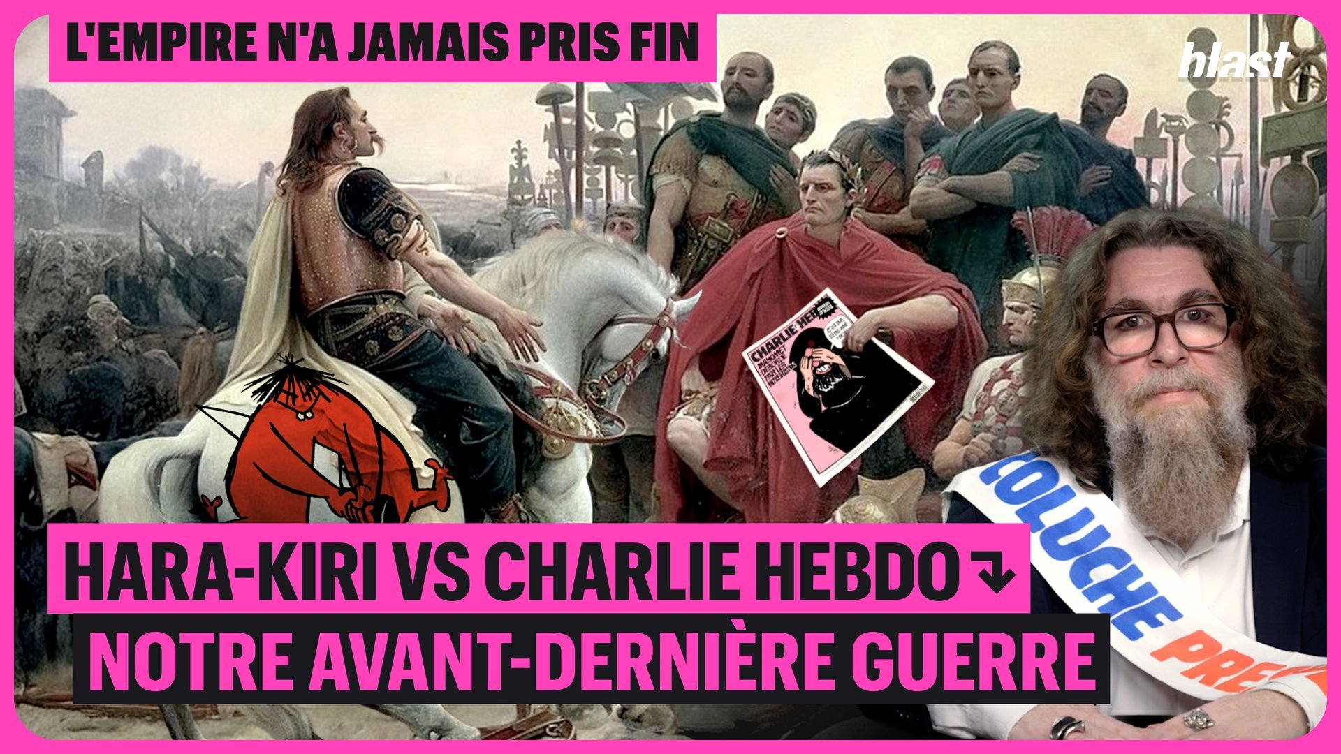 Hara-Kiri vs Charlie Hebdo : notre avant-dernière guerre